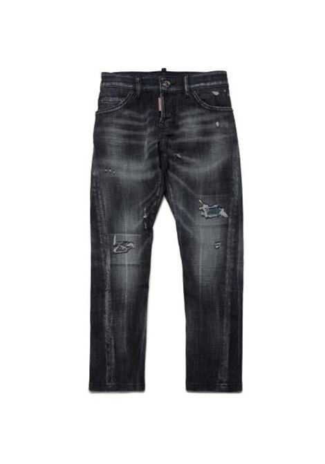 Jeans con effetto vissuto Twist DSQUARED2 JUNIOR | DQ1336 D0A7NDQ02